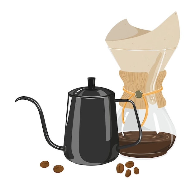 Caffè gocciolante sfondo trasparente png