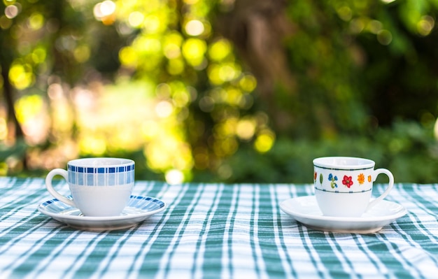 Caffè in giardino