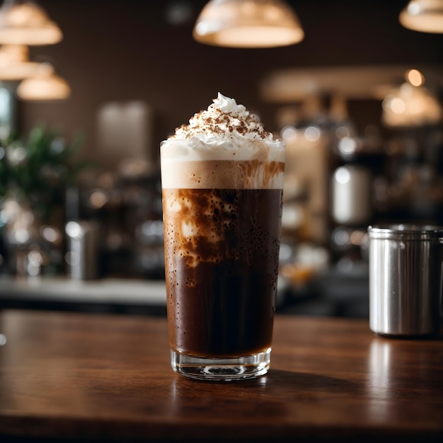 Caffè Nitro Cold Brew schiumoso e pronto