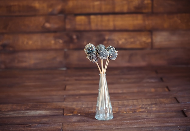 Cake pops al cioccolato