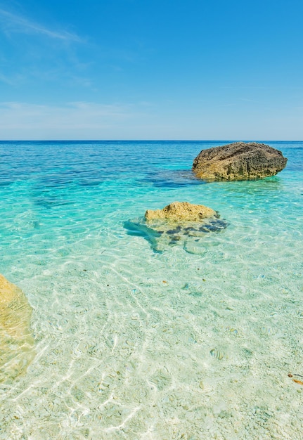 Cala Biriola in una giornata limpida Sardegna