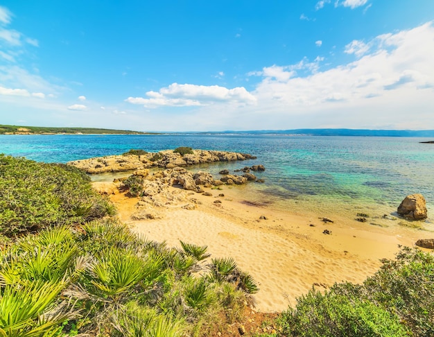 Cala colorata in Sardegna Italia