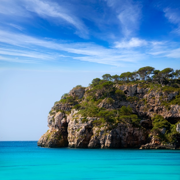 Cala Macarella Minorca turchese Balearic Mediterraneo