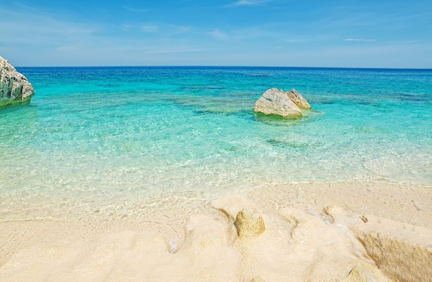 Cala Mariolu in una giornata limpida Sardegna