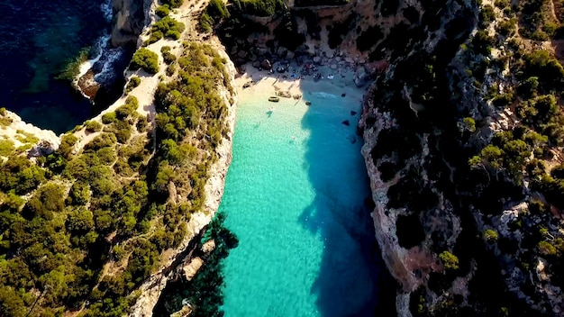 Cala salmunia Immagini spiaggia a Maiorca