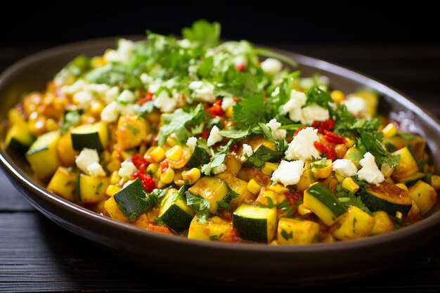 Calabacitas con Elote Zucchini con mais