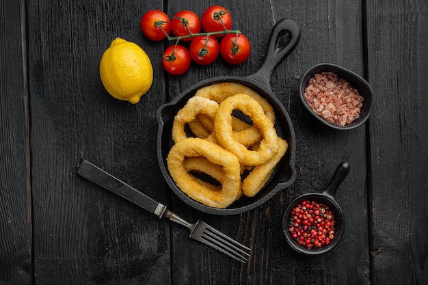 Calamari fritti o anelli di cipolla