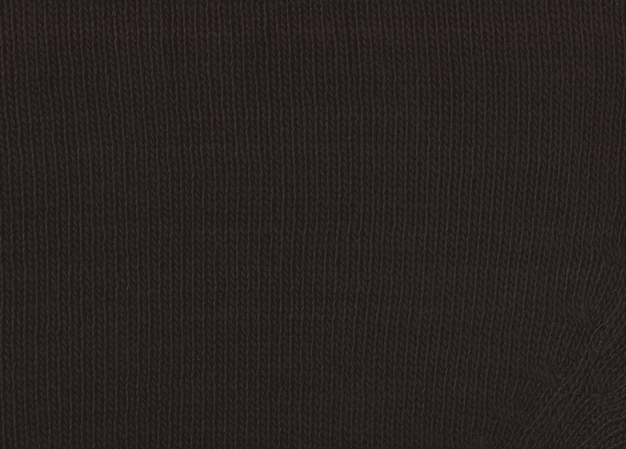 Caldo maglione nero in lana Fondo in tessuto nero