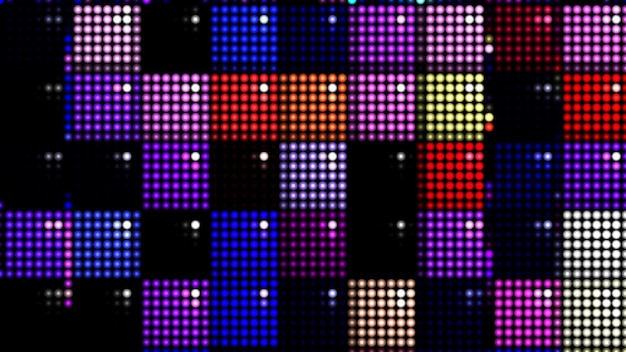 caleidoscopio astratto di ractangel Immagine astratta composta da rettangoli di colore