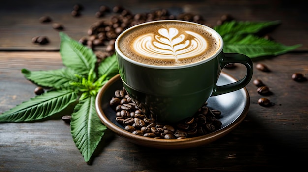 Calmanti Caffè infuso di cannabis 177 Uso ricreativo