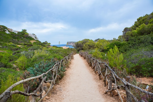 Calo des Moro Maiorca Spagna Bella spiaggia paesaggio isola tropicale esotica natura mare blu