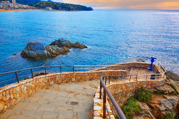 Cami de Ronda traccia Lloret de Mar della Costa Brava