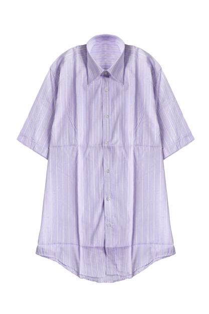 Camicia viola isolata