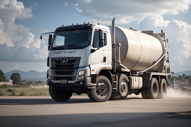 Camion speciale per il trasporto di calcestruzzo