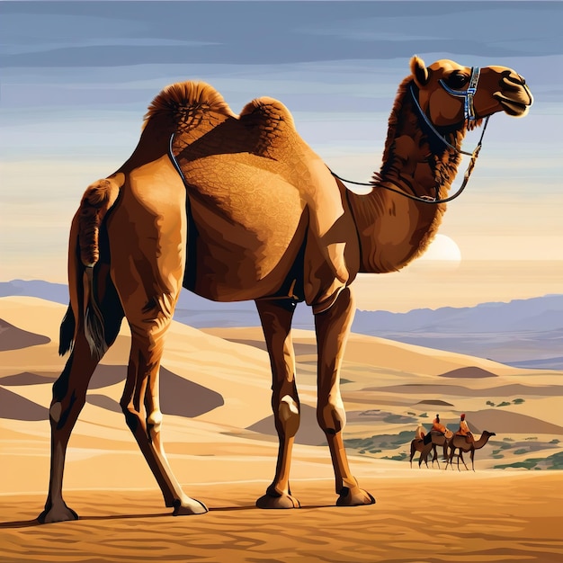 Cammello nel deserto