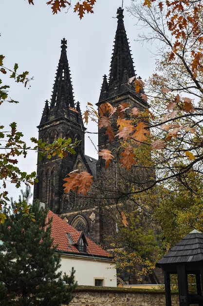 Camminando in autunno a Praga