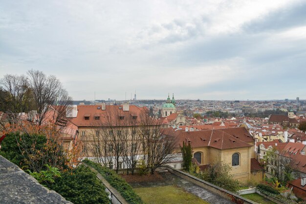 Camminando in autunno a Praga