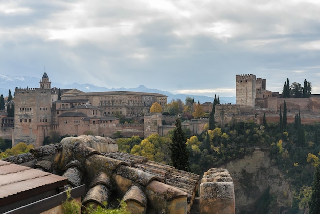 Camminando nell'autunno di Granada