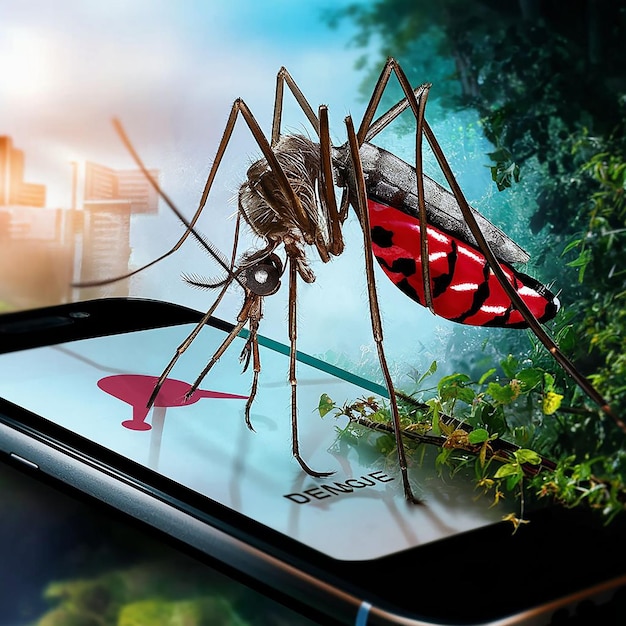 Campagna di prevenzione della dengue sui social media Epidemia di malattie da zanzare