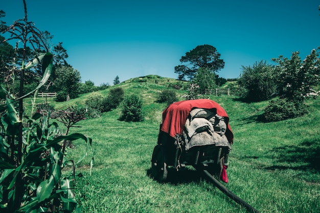 Campagna giardino paesaggio e fattoria