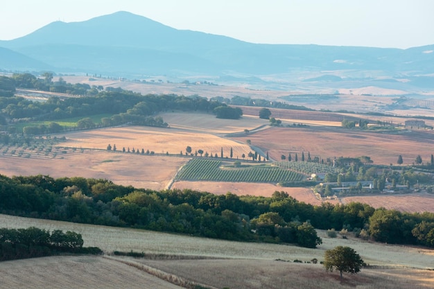 Campagna Toscana Pienza Italia