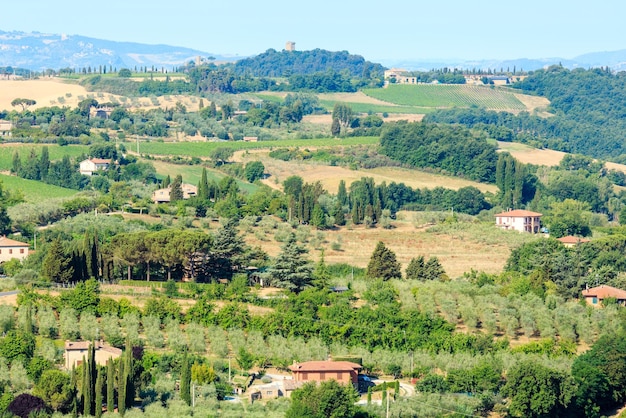 Campagna Toscana Pienza Italia