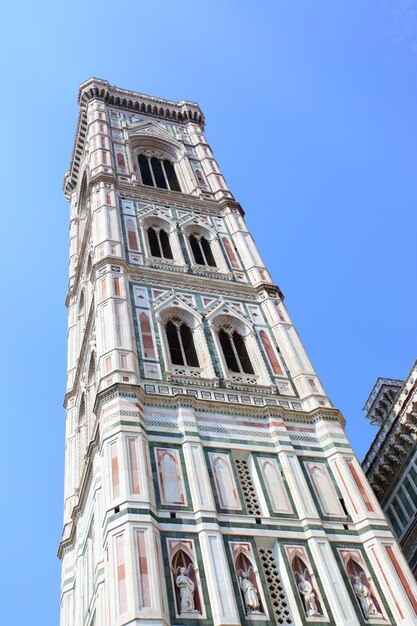 Campanile di Giotto a Firenze, Italia