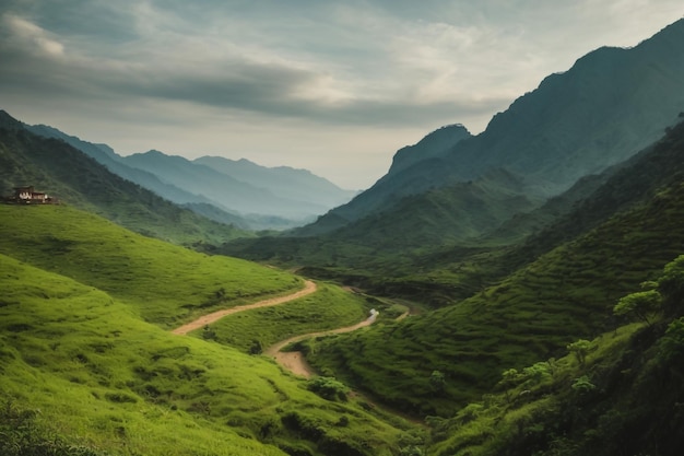 Campi di riso a Cao Bang