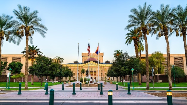 Campidoglio dello stato dell'Arizona a Phoenix negli Stati Uniti