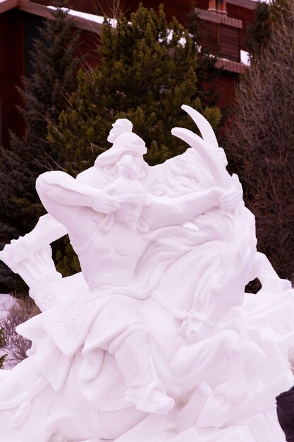 Campionati internazionali di sculture di neve Budweiser 2013 a Breckenridge, Colorado.