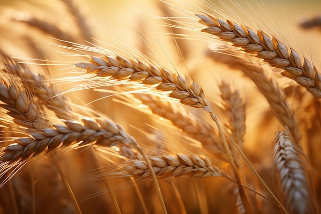 Campo d'oro di grano