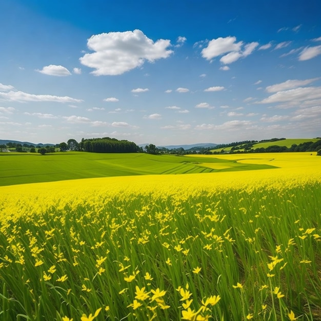 Campo di colza