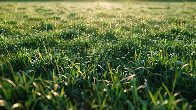 Campo di erba con alberi