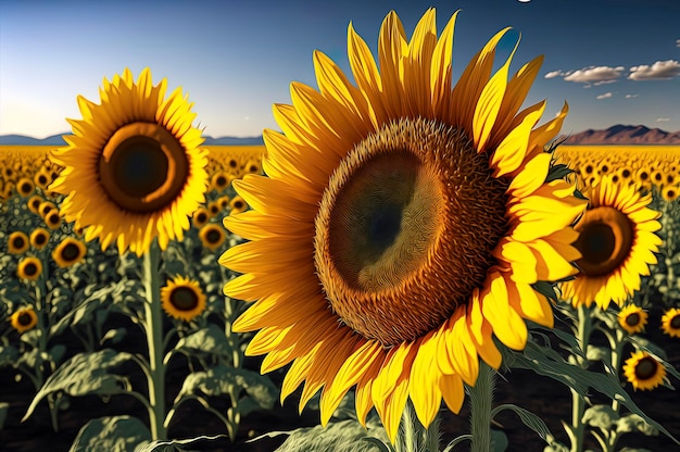 Campo di girasole