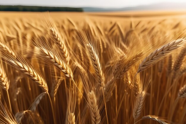 campo di grano dorato IA generativa