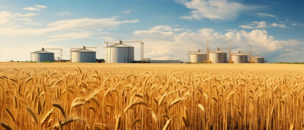 Campo di grano IA generativa