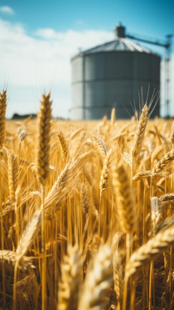 Campo di grano IA generativa