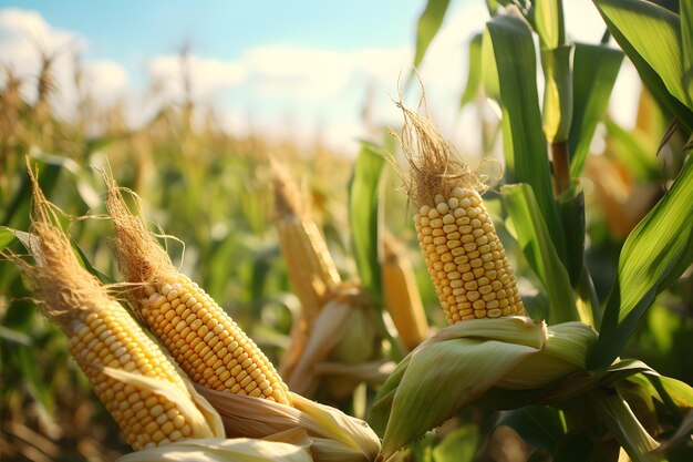 campo di mais mais mais maize maize cob maize campo di piante di mais campo di mais