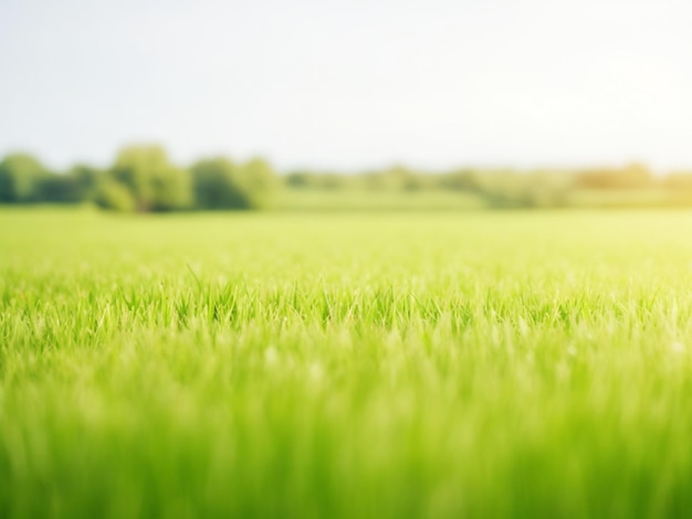 campo di natura sfocata per lo sfondo