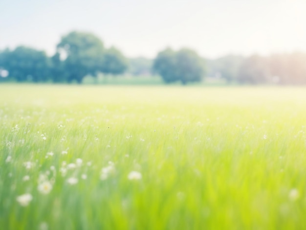 campo di natura sfocata per lo sfondo