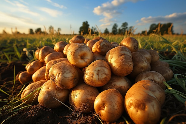 Campo di patate