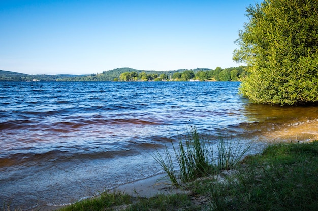 Campo e foresta del lago di Vassiviere Limosino Francia