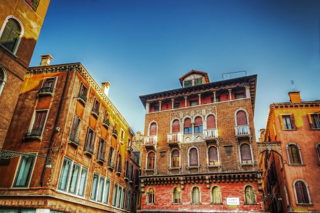 Campo San Luca a Venezia Italia