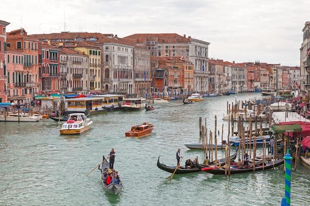 Canal Grande con Palazzo Loredan a Venezia