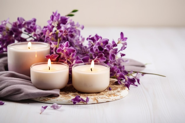 Candele termali aromatiche per il benessere domestico