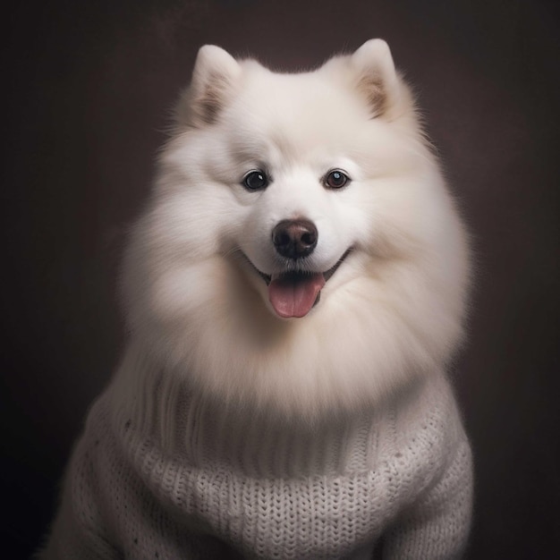 Cane in maglione