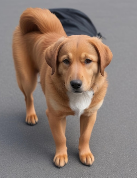 cane sullo sfondo semplice