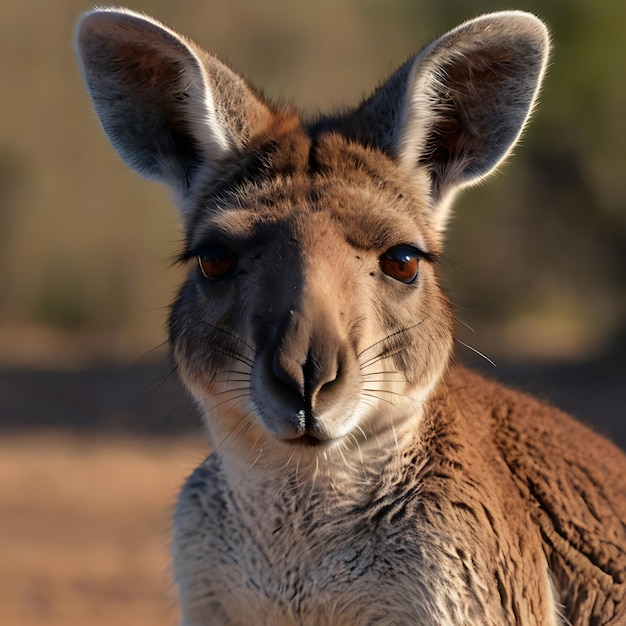 Canguro generato dall'AI