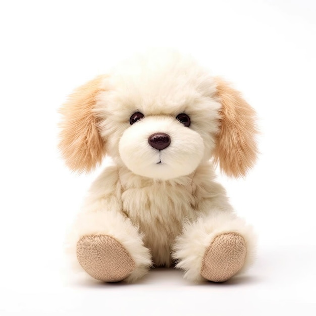 Cani di peluche bianchi