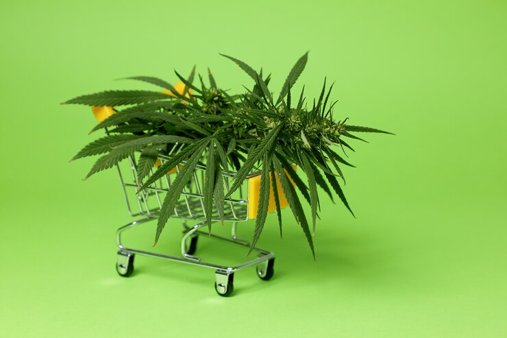 Cannabis in vendita.